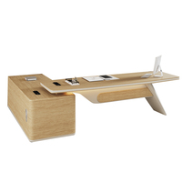 Mobilier de bureau pour chef de bureau Table de bureau exécutive pour chef d'entreprise Table de bureau de luxe pour chef d'entreprise