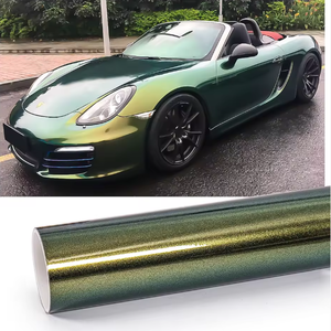 Pellicola Vinilica Carlas di Alta Qualità 1.52*7m, Blu Fantasma/Viola Cangiante, PVC Lucido per Wrapping Auto, Adesivo Colorato PPF - Product Image 2