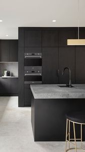 Muebles de Cocina Modulares Modernos de Laca de Alto Brillo para Villa, Conjuntos Completos con <span class=keywords><strong>Isla</strong></span> de Cocina - Product Image 6