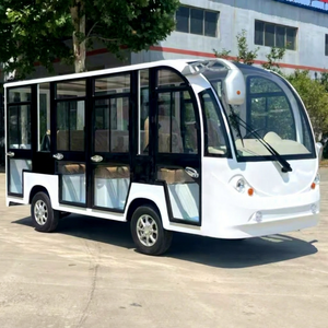 Autobús Turístico Eléctrico ZOWN de 14 Asientos, Amarillo y Azul, 48V 5kw, Vehículo de Transporte de Hubei, China, en Venta - Product Image 1
