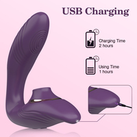 Klitoris-Saugvibrator Klitoris-Stimulator Silikon Weibliches Erwachsenen-Masturbations-Dildo Sexspielzeug Frau Stöhnende Vibration