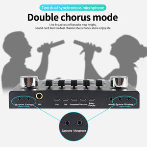 <span class=keywords><strong>Carte</strong></span> <span class=keywords><strong>son</strong></span> Live V15 pour ordinateur mobile, livraison rapide, interface audio pour karaoké, enregistrement, catégorie cartes <span class=keywords><strong>son</strong></span> et mélangeurs audio - Product Image 3