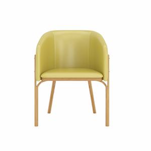 Kursi sandaran tangan komersial bergaya sederhana kursi belajar Perpustakaan kain pelapis furnitur ruang baca - Product Image 3