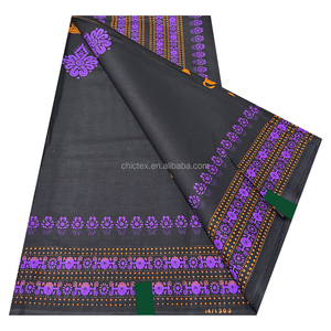 Tissu Africain Imprimé en Coton de Haute Qualité, Style Ankara, <span class=keywords><strong>6</strong></span> <span class=keywords><strong>Yards</strong></span> de <span class=keywords><strong>Pagne</strong></span> Africain en Cire Hollandaise, Fourniture d'Usine - Product Image 6