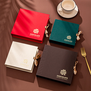 Caja de Regalo de Trufas de Lujo con Logotipo Personalizado, Caja de Chocolate de Papel Rígido con Almohadilla, Caja de Cokolata, Kutusu Luks, Caja para Bombones - Product Image 5