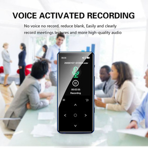 Benjie 2.4 <span class=keywords><strong>Inch</strong></span> Walkman Lớn 64GB/128GB Công Suất Kỹ Thuật Số Mini Máy Nghe Nhạc Nút Cảm Ứng E-Book Chức Năng WAV Định Dạng Âm Thanh - Product Image 4