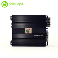 Amplificateur de subwoofer à gamme complète OEM Sennuopu, amplificateur audio de voiture 4 canaux avec alimentation MOSFET