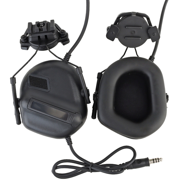 Factory Stock Tactical Intercom Headset Tactical Communication Headset Microphone Dual Use Without Noise Reduction Headphones