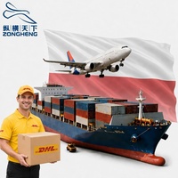 ZHTX Logistics, Envío de Carga, Dropshipping Gratuito, Contenedor FCL LCL, Agente de Transporte de China a Polonia, Servicio de Logística DHL FedEx