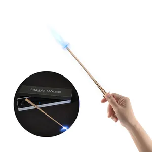 Christmas With LED Hermione Dumbledore Steel Cored Magic Harry Wand Halloween Children's Gift