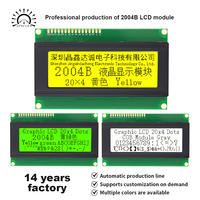 2004B LCD-Bildschirm 20x4 Zeichen LCD-Modul COB-Display Unterstützt Anpassung Hohe Helligkeit Hoher Kontrast Stabil