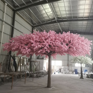 Árbol Artificial de Flores de Cerezo de 8 a 10 Pies de Altura, Árboles de <span class=keywords><strong>Sakura</strong></span> Rosados Artificiales para Bodas o Decoración de Restaurantes - Product Image 5