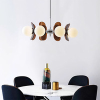 Lustre de haricot magique de 23.6 pouces salon Bauhaus lumière concepteur de luxe rétro crème Style Table à manger chambre lumière