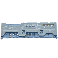 Connecteur de carte SIM Micro SIM TF Trans Flash Micro SD de type SMD SMT Push Pull pour carte SIM trois en un