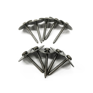 Pan Head Black Oxide 304 Stainless Steel Metric <b>Screws</b> 12mm Cap Diameter Class 8.8 Coarse Thread - Product Image 4