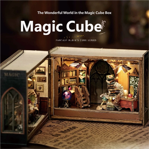 Juegos <span class=keywords><strong>de</strong></span> Mini Libreros Mágicos DIY al por Mayor - Piezas <span class=keywords><strong>de</strong></span> Madera con Diseño <span class=keywords><strong>de</strong></span> Páginas Giratorias, Regalo Creativo para Decoración <span class=keywords><strong>del</strong></span> Hogar - Product Image 5