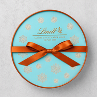 Boîte-cadeau ronde en carton écologique de qualité alimentaire personnalisée pour l'emballage de chocolats et de bonbons en gros