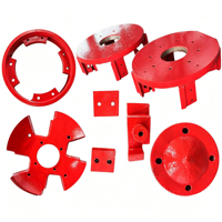 Pièces de concasseur VSI High Chrome PLC-700 PLC-1000, Pièces d'usure VSI, Pièces de traitement des minerais de carrière et de la fusion