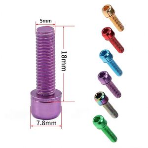 Vis de guidon vertical en aluminium poli léger JUB S-03 - M518mm/M618mm pour VTT - Product Image 3
