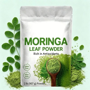 OEM Private Label Vegan Moringa Leaf Powder Vegan Moringa Tea for Antioxidant Support and Enhance Physical Fitness - Product Image 1