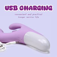 Rabbit Vibrator Dildos 10 Mode Spielzeug für Erwachsene für Klitoris Nippel Anal & Vagina Sex Stimulation