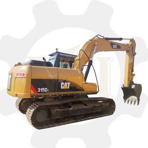 Excavadora de cadenas CAT315D lista para enviar, configuración estándar con cucharón, sistema interior de cabina completo - Product Image 2