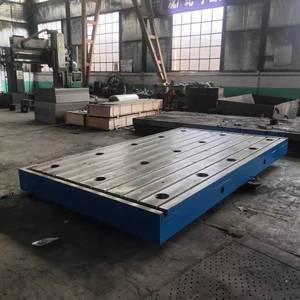 Plataforma de Hierro Fundido Personalizada, Base Grande para Trazado con Ranura en T, Modelo YP-025 para Máquina de Soldar - Product Image 2