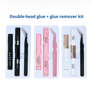 <span class=keywords><strong>Colle</strong></span> pour cils en grappe à séchage rapide double tête et dissolvant de <span class=keywords><strong>colle</strong></span> pour cils, <span class=keywords><strong>colle</strong></span> pour cils DIY longue durée, <span class=keywords><strong>colle</strong></span> pour cils en grappe - Product Image 1