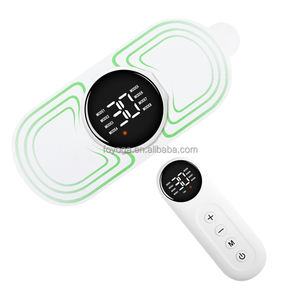 Cinturón de Masaje Eléctrico Inalámbrico con Control Remoto, Mini EMS con Calor LED, para Aliviar la Fatiga del Cuello y Cervical, Portátil y Profesional - Product Image 2