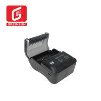 Printer Mini Portabel Nirkabel USB JK-5802P 58mm, Printer Thermal Receipt 58mm BT untuk Android