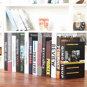 Nordique fait à la main personnalisé livre relié impression luxe décoratif Table basse <span class=keywords><strong>livres</strong></span> ensemble pliable Vogues décoration casier livre - Product Image 6