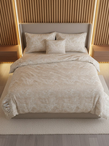 Printed Marble Beige <b>Bedding</b> <b>Set</b> 100% Cotton Soft Bed Linen Duvet Cover <b>Set</b> Textile Factory OEM - Product Image 2