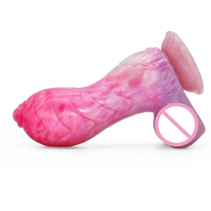 2023Hot Sale Peach Witch Artificial Silicone <b>Dildos</b> Female Masturbating <b>Dildos</b> with Suction Cups Imitation Animal Penis Sex Toys - Product Image 3