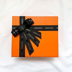 Grosir mewah poliester kupu-kupu dicetak Satin hadiah bungkus kemasan untuk natal ulang tahun pernikahan hadiah liburan - Product Image 2