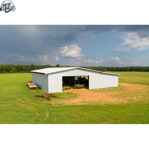 Struttura prefabbricata in acciaio leggero maiale, mucca, pollo, cavallo, caprino capannone fattoria allevamento pollame allevamento stabile progettazione di edifici - Product Image 6