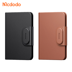 Porta Passaporto Mcdodo 418 con Localizzatore Compatibile con l'App Find My, Portata 50m, Modalità Anti-Smarrimento, <span class=keywords><strong>3</strong></span> Slot per Carte, Portafoglio da Viaggio in Pelle - Product Image 1