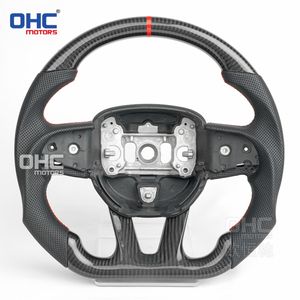 ABD'de STOKTA Gerçek Karbon Fiber LED Direksiyon Simidi Dodge Challenger 2015-2024 Charger SRT/SXT/GT/R/T/Scat Pack/Hellcat için - Product Image 4