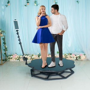 Stand Photo rotatif <span class=keywords><strong>360</strong></span> °, Portable, pour <span class=keywords><strong>Selfie</strong></span>, rotation lente, <span class=keywords><strong>360</strong></span> ° - Product Image 3