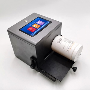Imprimante de date d'expiration manuelle à jet d'encre automatique à écran tactile de 5 pouces pour sac en plastique, bouteille, carton - Product Image 3