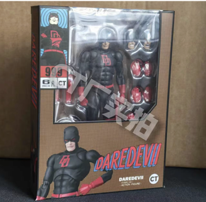 Figura de acción Ct Toys Daredevil Black 999 Red Mafex 223, versión cómica, figura de anime, estatua, modelo, juguetes, regalos - Product Image 6