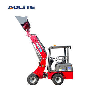 AOLITE ETL600 china telescópica Telehandler 0.6ton pequeno telehandler 100% bateria alta qualidade telehandler carregador telescópico - Product Image 6