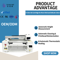 Impresora UV Híbrida de Cama Plana y Cilíndrica 6050 para Metal, Cuero, Plástico/Carcasas de Teléfono, Máquina de Impresión para Pequeñas Empresas