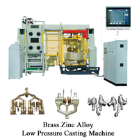 Machine de coulée par gravité à basse pression en cuivre et zinc pour la fabrication de pièces en laiton, pièces de fonderie en zinc, pièces automobiles