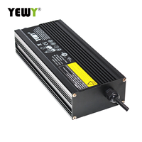 Chargeur de batterie étanche Ip65 Lifepo4 Lithium plomb-acide 84v 72v 60v pour chargeur de bateau de planche de surf E-yacht