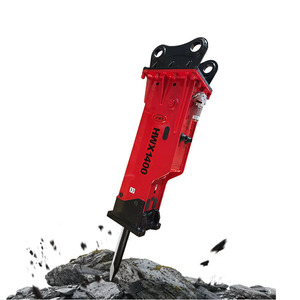 Brise-roche hydraulique minier de 140 mm pour excavatrice de 20 tonnes, compatible avec SY215 320 R210 PC200, marteau brise-roche avec système de graissage automatique - Product Image 6