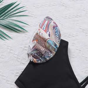 เสื้อผ้าเด็กฤดูร้อนไซส์ 3-7 ขวบ ขายส่งเสื้อผ้าเด็กสไตล์ชาติพันธุ์ ชุดเซ็ต 2 ชิ้น สายคล้องไหล่พิมพ์ลาย - Product Image 6