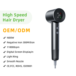 Soporte de Pared para Secador de Pelo Iónico Multifuncional para Hotel y Salón Profesional, con 3 Ajustes de Velocidad/Temperatura, 1600W de Alta Velocidad - Product Image 1
