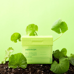 [Paparecipe] Tampons de toner pour ampoule et eau de refroidissement Centella Cica de luxe pour tous les types de peau Origine KR - Product Image 3