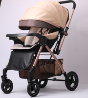 Soldes Populaires en Ligne pour Poussette Bébé 0-3 Ans Nouveau Modèle Pliage Automatique Poussette Canne Compacte