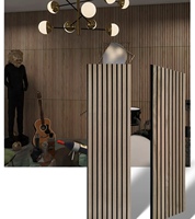 Panneaux muraux acoustiques auto-adhésifs en texture bois KASARO, étanches et insonorisants, pour la décoration automobile, fabrication OEM/ODM